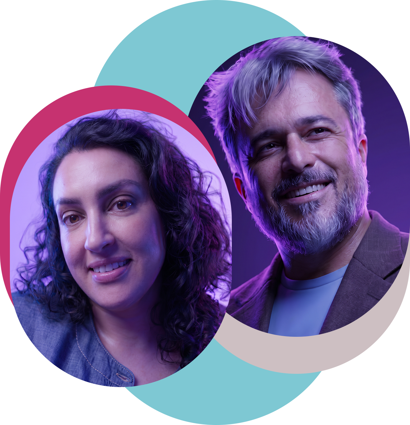 Márcia Setton e Marcelo Augusto, fundadores do Grupo 1000