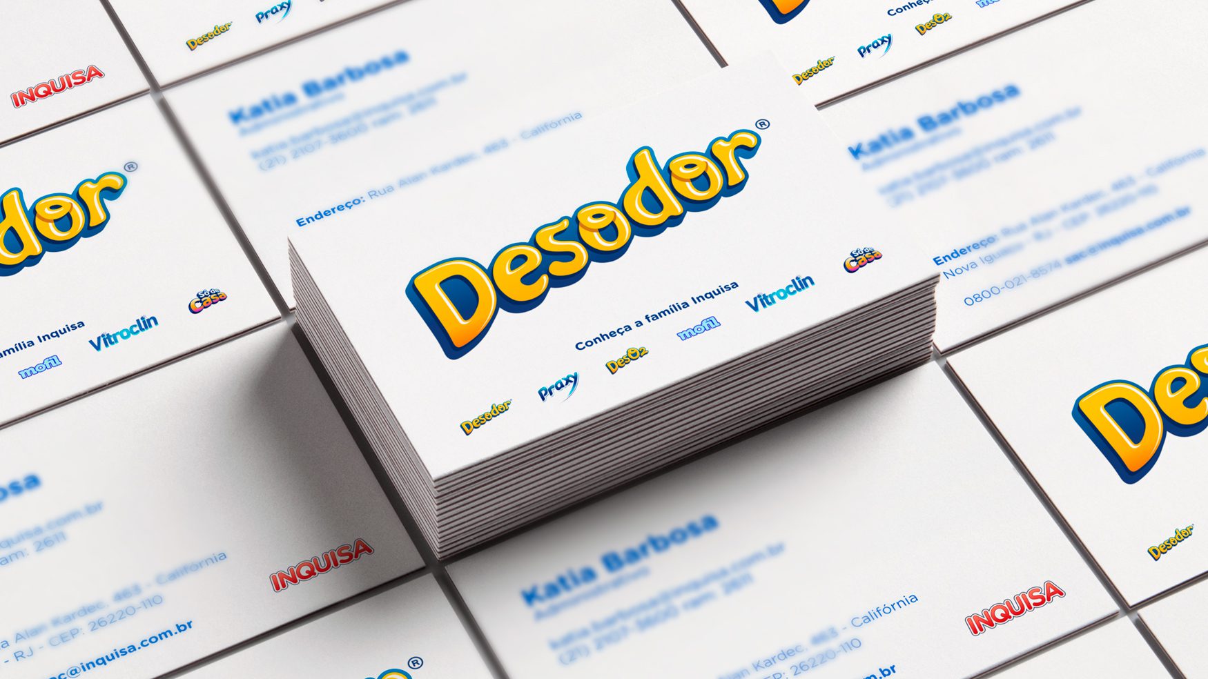 Inquisa – Renovação da marca Desodor